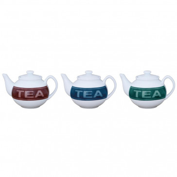 Olympia Porcelain Teapot Set Printed 15oz