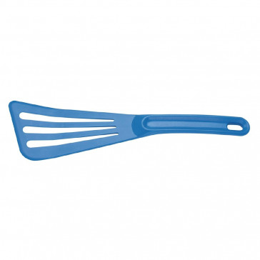 Mercer Culinary Hells Tools Slotted Spatula Blue 12in