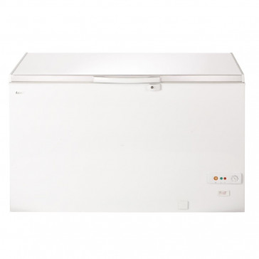 Lec White Chest Freezer 400Ltr