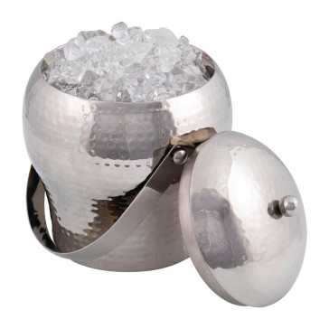 Beaumont Signature Taille Ice Bucket Hammered Finish Small
