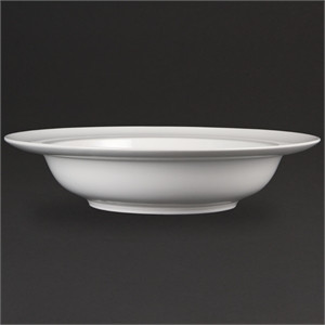 Olympia Whiteware Wide Rim Bowls 384mm
