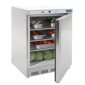 Polar Undercounter Fridge Stainless Steel 150Ltr