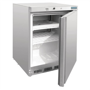 Polar Undercounter Freezer Stainless Steel 140 Ltr