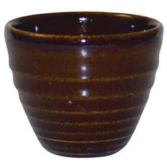 Churchill Bit on the Side Brown Ripple Dip Pots 114ml