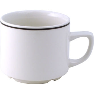 Churchill Black Line Maple Coffee Cup