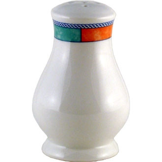 Churchill New Horizons Chequered Border Sandringham Pepper Shaker