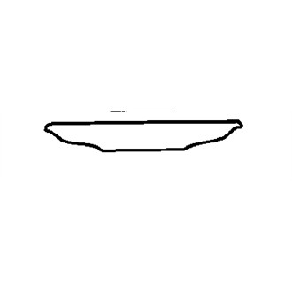Churchill New Horizons Marble Border Cappuccino Saucers Blue 170mm