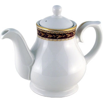 Churchill Nova Oxford Marone 2 Cup Tea and Coffee Pots