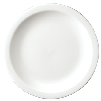 Churchill Plain Whiteware Nova Plate