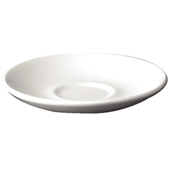 Churchill Plain Whiteware Saucers 114mm