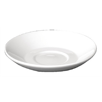 Churchill Plain Whiteware Small Saucer