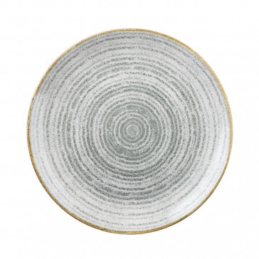 Churchill Studio Prints Stone Grey Coupe Plate 260mm