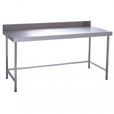 Parry Fully Welded Stainless Steel Wall Table 1800x600mm