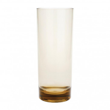 Kristallon Polycarbonate Hi Ball Glasses Tan 360ml
