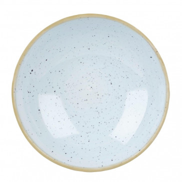 Churchill Stonecast Round Coupe Bowls Duck Egg Blue 200mm