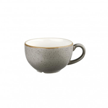 Churchill Stonecast Cappuccino Cup Peppercorn Grey 12oz