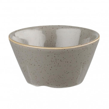 Churchill Stonecast X Squared Sauce Dish Peppercorn Grey 3oz