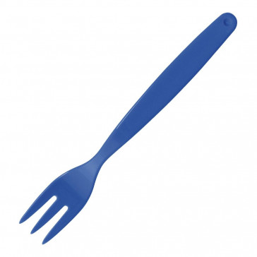 Polycarbonate Fork Blue Kristallon