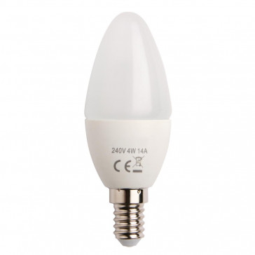 Status LED Candle Bulb SMALL Edison Screw 4W