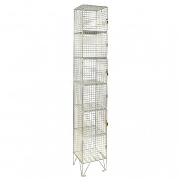 Bolero Mesh Locker 6 Door 1902x300x305