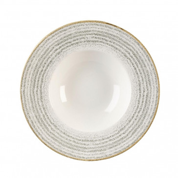 Churchill Studio Prints Stone Grey Wide Rim Bowl 240mm