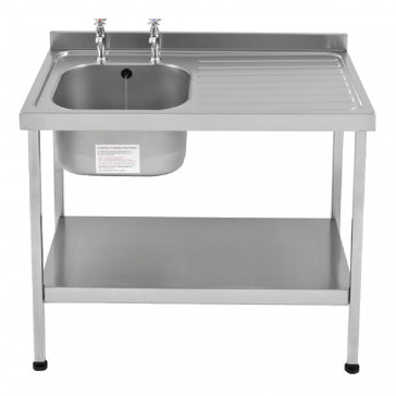 Franke Sissons Stainless Steel Sink Left Hand Bowl 1000x600mm