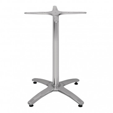 Bolero Aluminium Four Leg Table Base