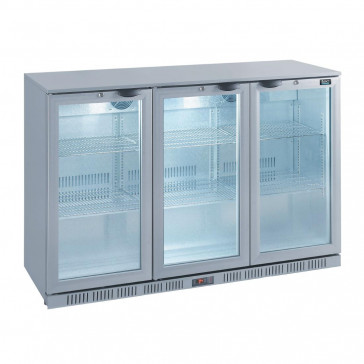 Lec Triple Door Silver Bottle Cooler
