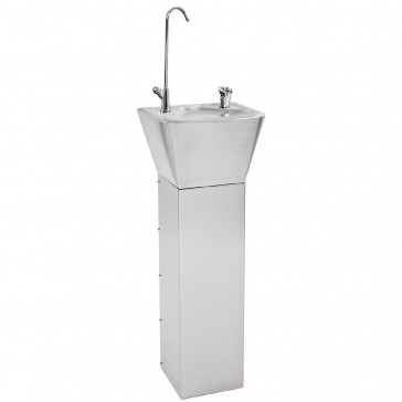 Franke Sissons Stainless Steel Pedestal Drinking Fountain