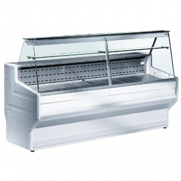 Zoin Hill Slimline Deli Serve Over Counter Chiller White 2500mm HL250B