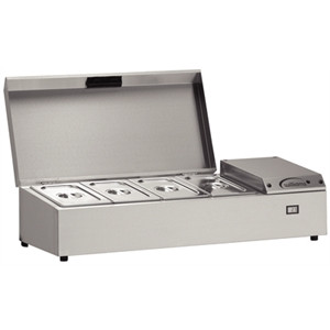 DP480 - Williams Thermowell Refrigerated Preparation Well 4x1/3 Gastronorm Cap (