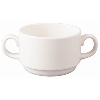 Dudson Classic White Soup Cups 310ml