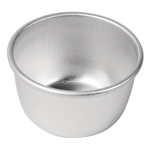 Vogue Aluminium Pudding Basin 105ml