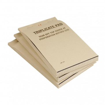 Restaurant Waiter Pad Triplicate 95 x 165mm