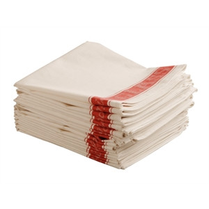 Vogue Glass Cloth Red