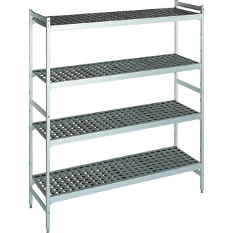 Fermod Shelving Set With 2 Ends And 4 Shelves 1200x 360x 1685mm