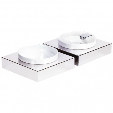 APS Frames Stainless Steel Small Square Buffet Bowl Box