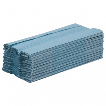 Jantex C Fold Hand Towels Blue