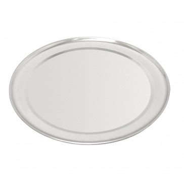 Vogue Aluminium Pizza Tray Wide Rim 10in