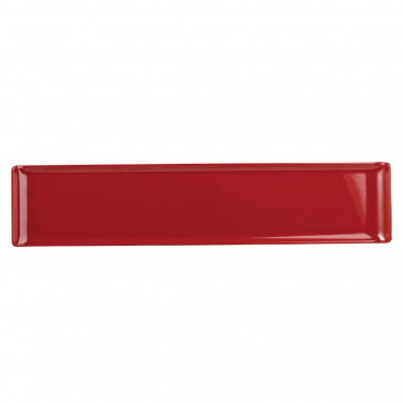 Alchemy Buffet Red Melamine Rectangular Trays 460x 100mm