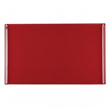 Alchemy Buffet Red Melamine Rectangular Trays 530x 325mm