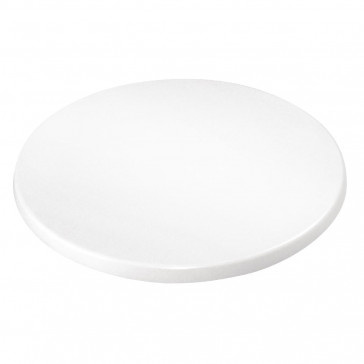 Bolero Round Table Top White 600mm