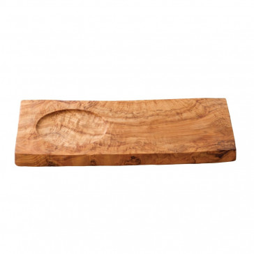 Small Rectangular Olive Wood Presentation Board