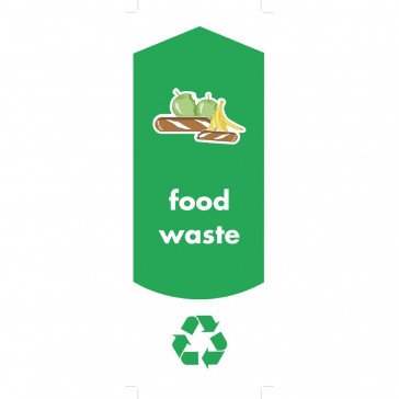 Rubbermaid Food Waste Stickers