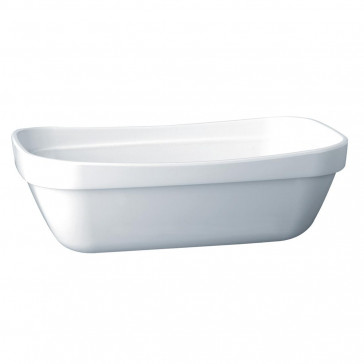 APS White 1/2GN Basket Bowl