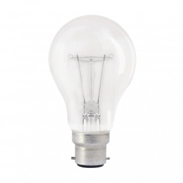 Status Heavy Duty Clear Bulb Bayonet Cap 60W