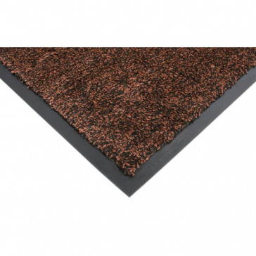 Coba Brown Microfibre Entrance Mat Small