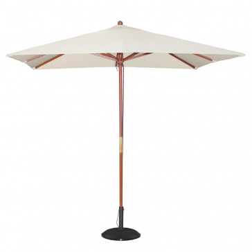 Bolero Square Pulley Parasol 2.5m Diameter Cream