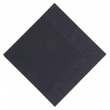 Duni Lunch Napkin Black 330mm