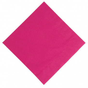 Duni Dinner Napkin Fuschia 400mm